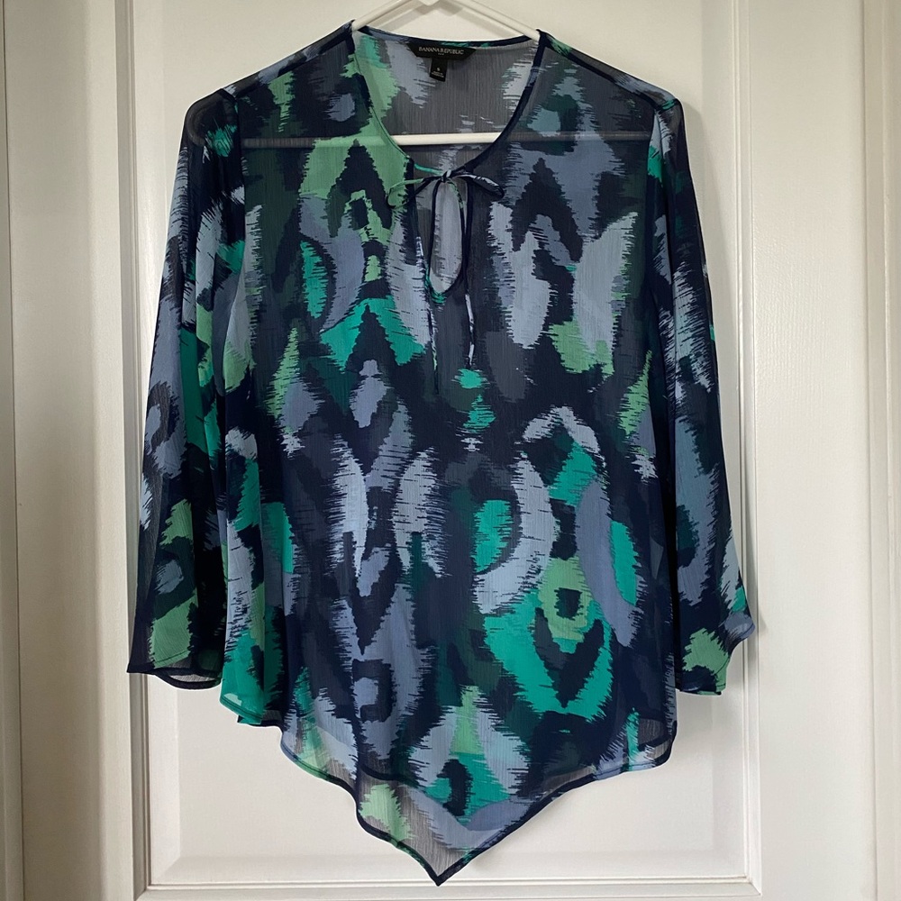 Banana Republic women long sleeve blouse